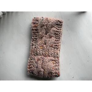 Chunky Knit Fleece Lined Headband Ear Warmer